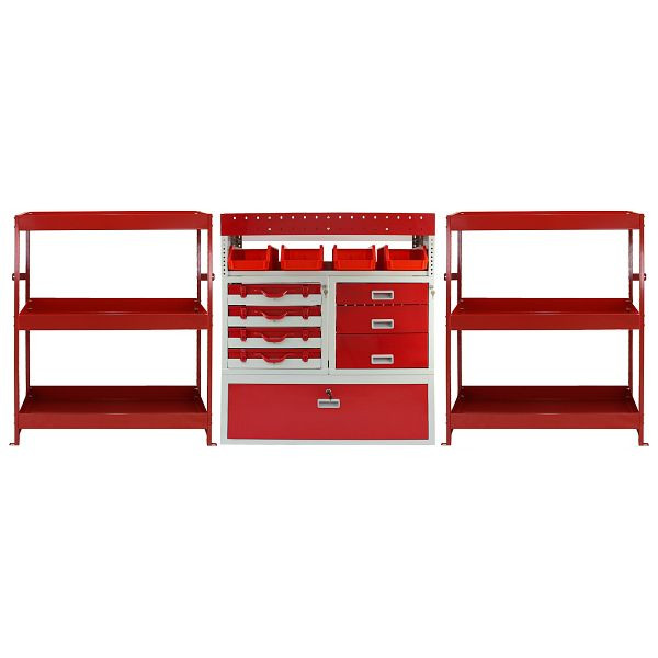 Monster Racking Support de véhicule universel en acier, rouge, 23583
