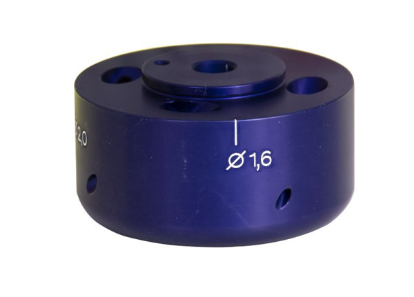 Tête de meulage standard ELMAG 'bleue' pour TURBO-SHARP V & X pour Ø d'électrode : 1,6/2, 0/2, 4 & 3,2 mm, 55493