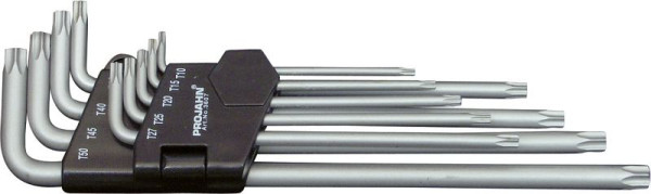 Jeu de clés en L Projahn TX T10-T50 9 pièces, 3607