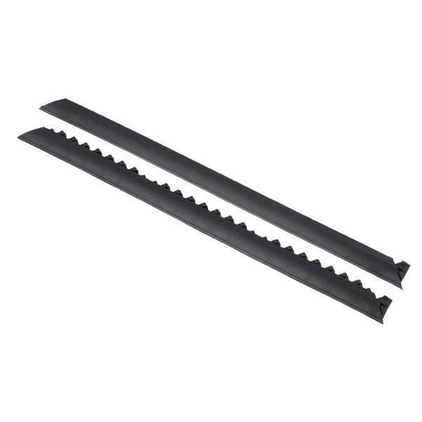 Notrax MD Rampe Système Nitrile Accessoires pour Tapis Industriels 551, Noir, 6 cm x 101 cm, 551M0003BL