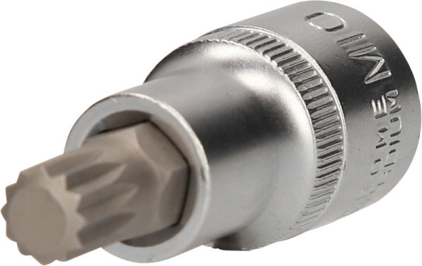 Brilliant Tools Douille multi-dents 1/2", 55 mm de long, M10, BT022934