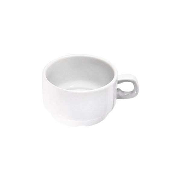Tasse à café au lait empilable série Stalgast Isabell 0,3 litre, UE : 6 pièces, PZ2319030
