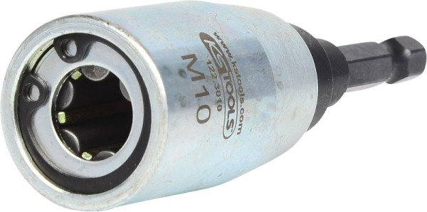 KS Tools Tournevis à suspension 1/4", magnétique, M10, 122.3010