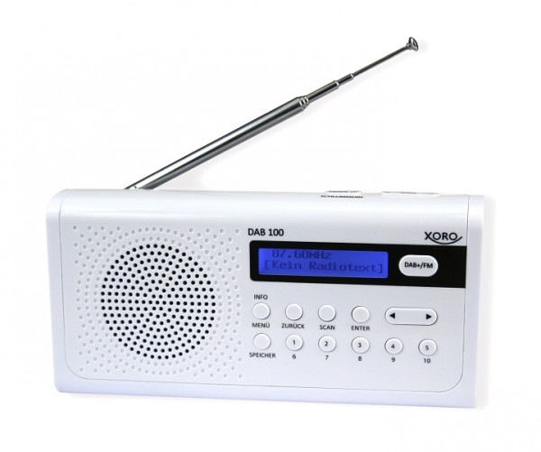 Radio XORO DAB +, DAB 100, UE : 14 pièces, XOR400392
