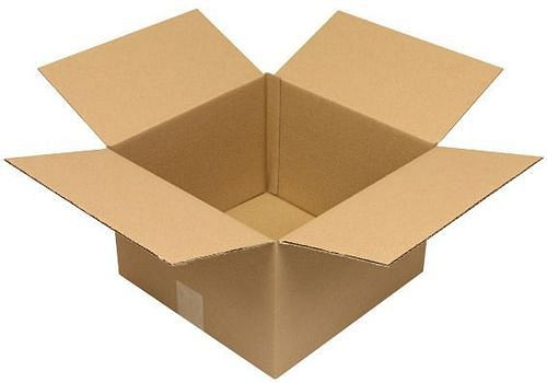 Boîte pliante en carton ondulé TransPak 1 paroi, dimensions intérieures 300 x 300 x 200 mm, qualité 1.20B, paquet de 25, 299241