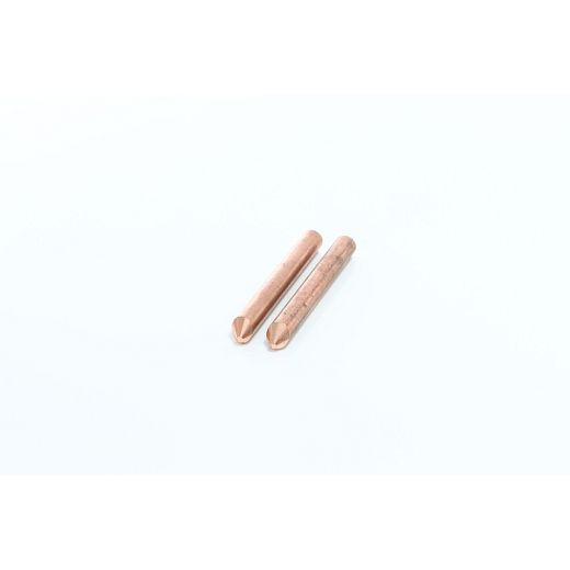 Paire d'électrodes ELMAG CU Ø 12mm, longueur : 100mm, modèle 7451 pour bras 7401-7404 adaptable aux modèles 7900 - 7902 - 7911, 56344