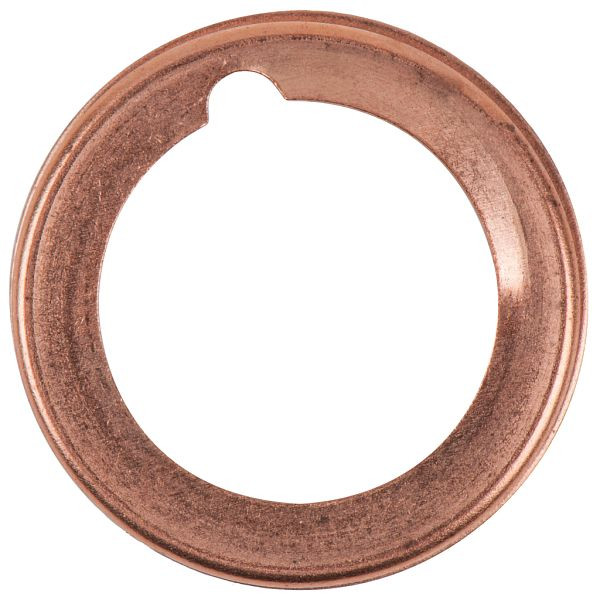 KS Tools bague d'étanchéité, bague pliante, diamètre extérieur 21 mm, diamètre intérieur 15 mm, paquet de 10, 430.1531