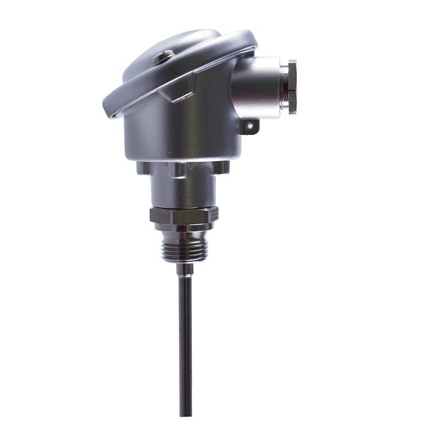 Thermomètre à résistance JUMO, 1xPt100 zl, 6x150mm, G 1/2, -50 à + 200°C, 00542800
