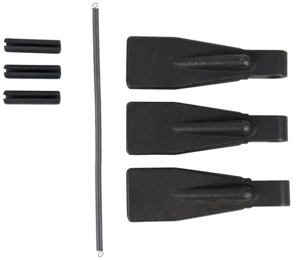 Jeu de mâchoires de rechange KS Tools pour 450.0080, 7 pièces, 450.0081