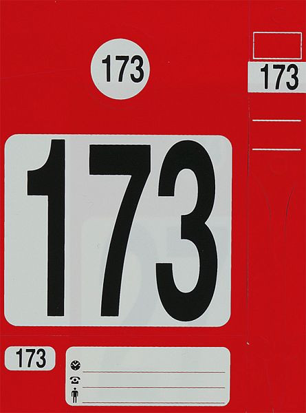 Jeu de porte-clés Eichner, rouge, UE : 300 pièces, 9219-00676-05