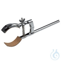 Pince pour trépied JUCHHEIM, portée 80 mm, acier inoxydable, 04740 18/8