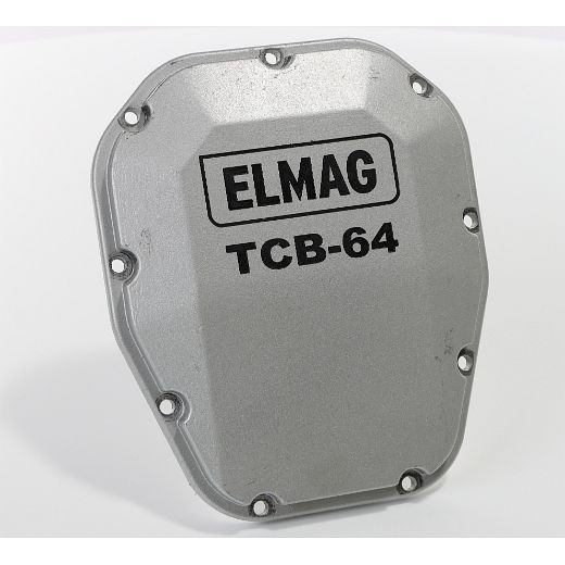 ELMAG capot avant en aluminium moulé sous pression, sur 'boîte de vitesses' pour pilonneuse TCB64, 9602008