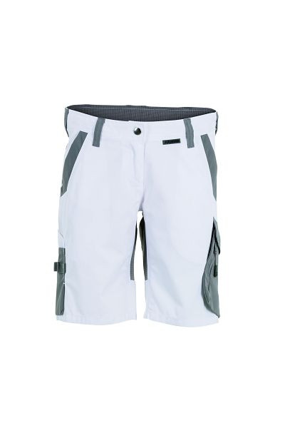 Planam Norit short femme, blanc/zinc, taille XXXL, 6468064