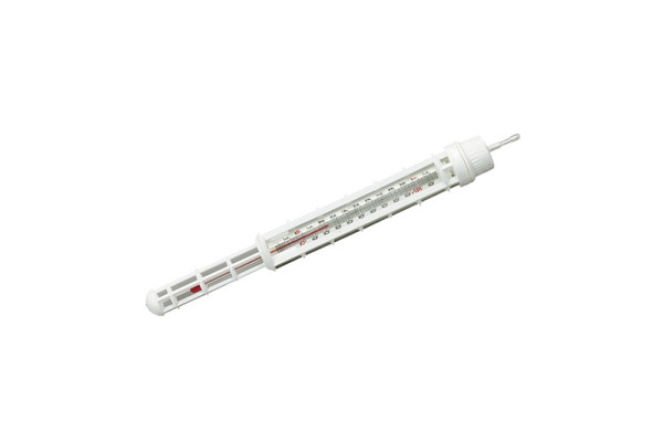 Thermomètre Schneider en plastique blanc, 0 à + 110 °C, 160012