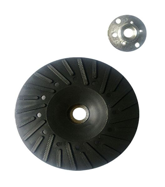 VaGo-Tools 1x plateau support pour disques fibre 115mm plateau de ponçage M14 perceuse, 205-009x1_vx