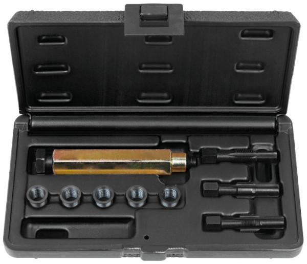 KS Tools THREADfix kit de réparation M10x1,25 pour bougies de préchauffage, 9 pièces, 150.5050