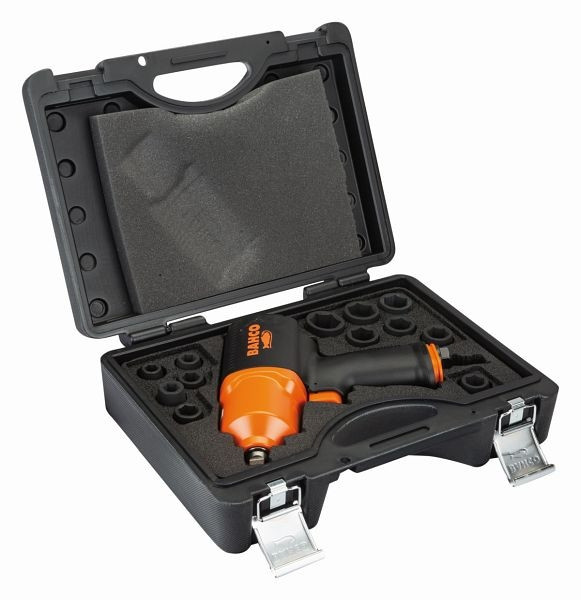 Jeu de clés à chocs Bahco 1/2" (BPC815 + 11 embouts), BPC815K1