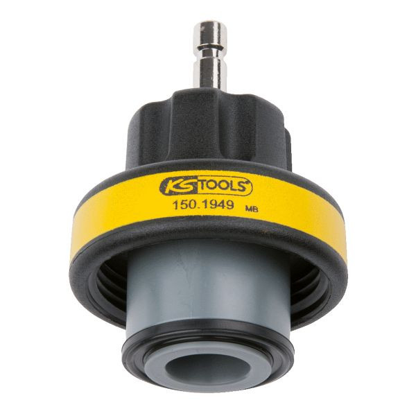 Adaptateur pour système de refroidissement KS Tools M52 x 3, 0, jaune, 150.1949