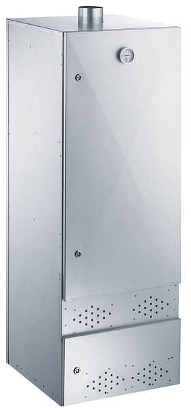 Armoire de fumage à froid Peetz, tôle d'acier, aluminisée, KRS midi alu