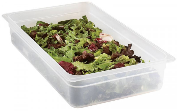 Cambro GN Container 1 / 1-100 mm Polypropylène Translucide, Unité d’emballage: 6 pièces, 14PP190
