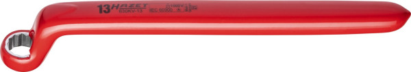 Clé polygonale Hazet, double isolation, profil double hexagone externe, 13 mm, 630KV-13
