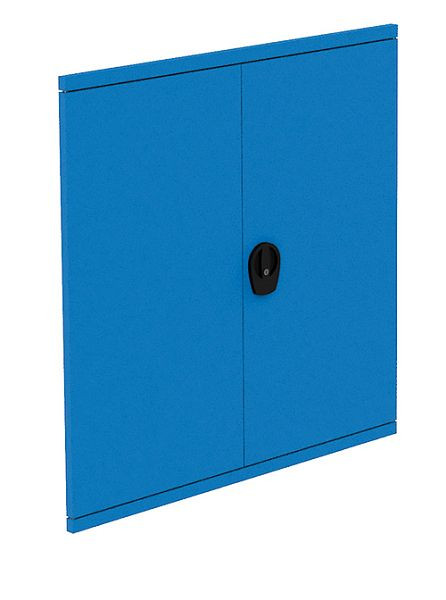 Bedrunka+Hirth Portes battantes MRS, 2 x portes avec serrure à cylindre rotative et 2 x clés, dimensions en mm (LxPxH) : 995 x 23 x 792, SRFLE100/080