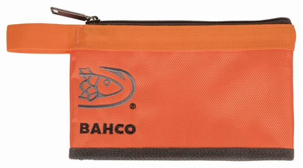 Poche zippée Bahco, 90 mm, orange, poche intérieure également avec fermeture éclair, 4750FB7ORLT