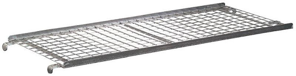 Treillis métallique pour sol VARIOfit, galvanisé, dimensions extérieures : 1 410 x 545 x 55 mm (LxPxH), zsw-540.218