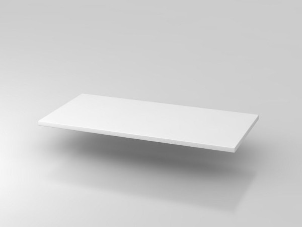 Étagère Hammerbacher 80 cm 6/7 murale blanc, 76,2x37,6x1,9 cm (LxPxH), V6008/W