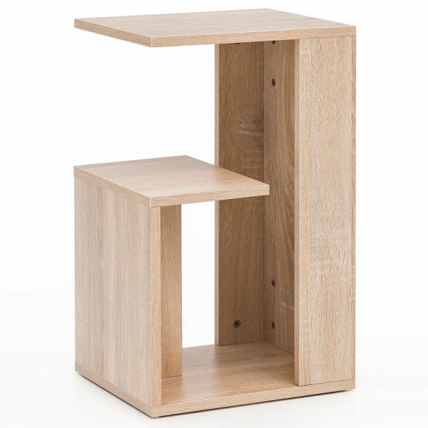 Table d'appoint Wohnling 35 x 29,5 x 60 cm bois design Sonoma, WL5.697