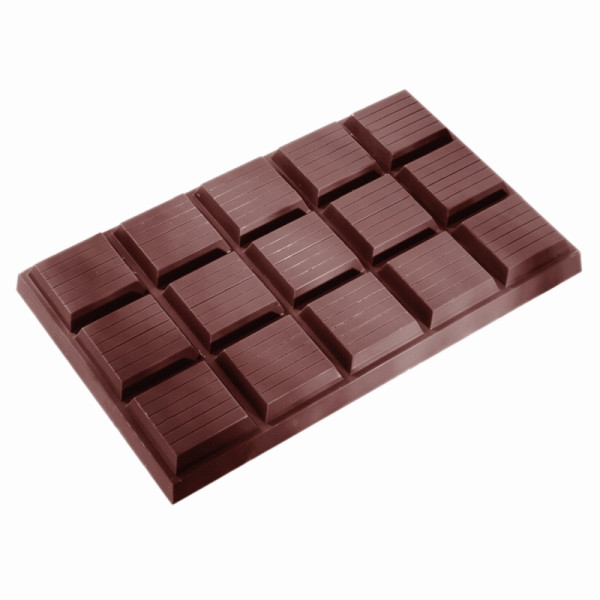 Moule à chocolat Schneider - barre, 275 x 175 x 30 mm / 250 x 160 x 25 mm, 1000 g, 1 x 1 pièce, 422276