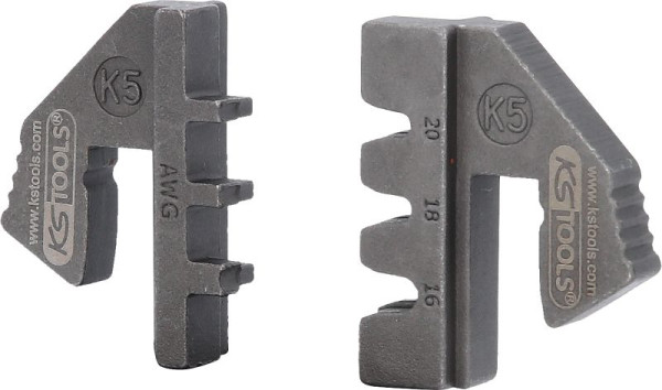 KS Tools insert de sertissage pour DTM, Ø 0,5/0,8/1,0 mm², 115.1442