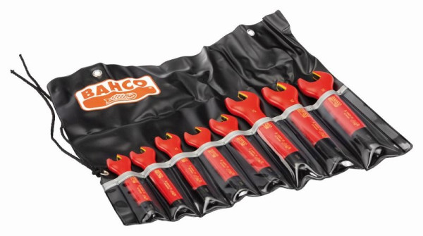 Jeu de 8 clés à fourche isolées Bahco, 6MV/8T