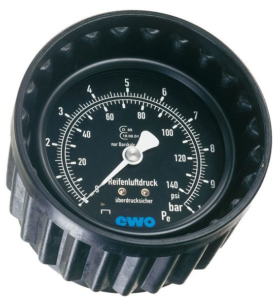 Manomètre ELMAG avec capuchon de protection 0-25 bar, Ø 80 mm pour modèle 80-EWO, 42235