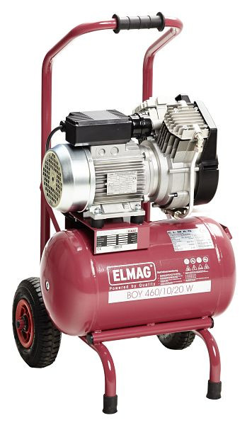Compresseur ELMAG 'sans huile', 2700 tr/min BOY, 460/10/20 W, 21232