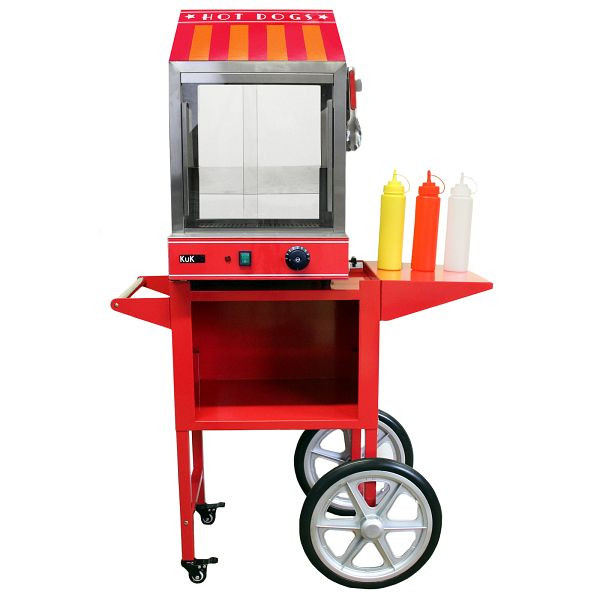 KuKoo Gastro Hot Dog Warmer avec chariot, 24228