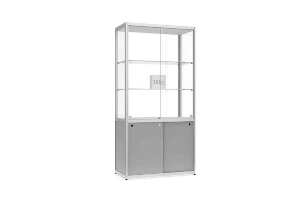 Vitrine d'armoire WSM FACTORY 500, 1000 x 2000 mm, 104100011