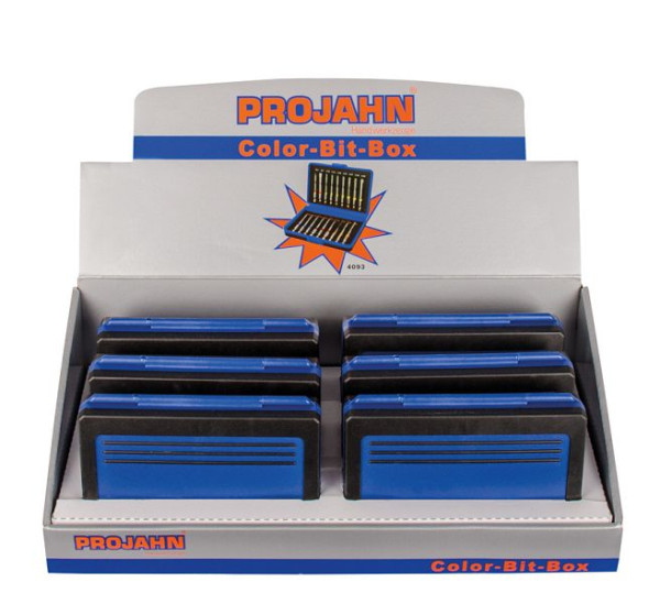 Présentoir Projahn 6xBit Box 18 pièces 4093, 409306