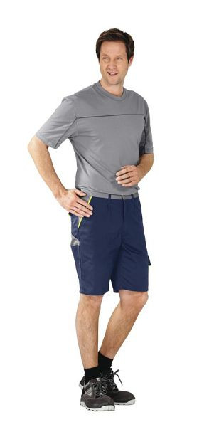 Short Planam Visline, marine/jaune/zinc, taille L, 2473052
