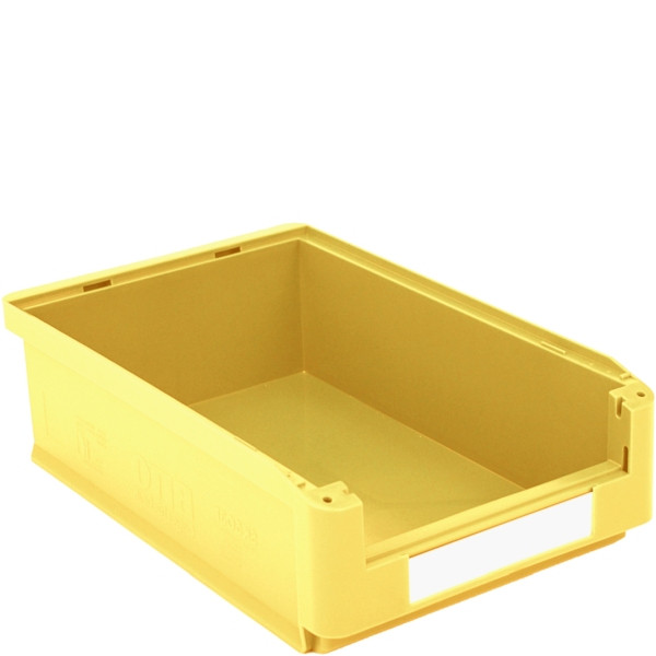 BITO bac de rangement SK set /SK5031 500x313x145 jaune, avec étiquette, 8 pièces, C0230-0018