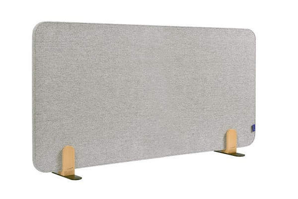 Cloison de table acoustique Legamaster ELEMENTS 60x120cm calme gris avec 2 supports, 7-209831