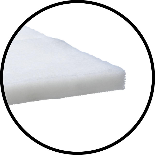 Filtre de toit Kunzer 1000mm x 1850mm x 22mm plafond filtrant EN779 M5 DIN 53438, 800MAG-FILTER2