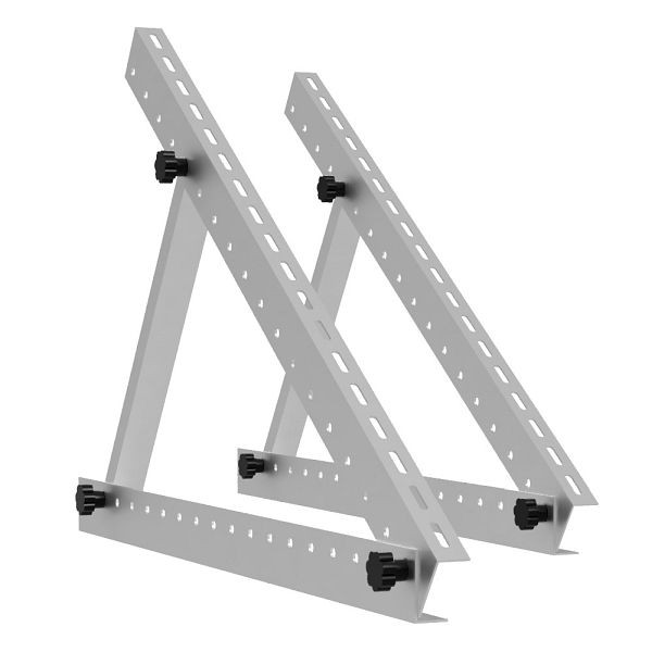 Support de module solaire Offgridtec, inclinaison réglable de 0 à 90° jusqu'à une largeur de module de 712 mm, 8-03-002560