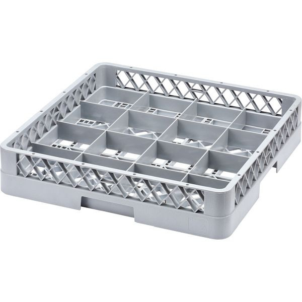 Panier de rinçage Stalgast pour verres et tasses 16 compartiments 500 x 500 mm, SM0416500