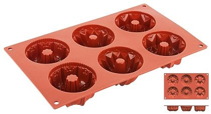 Tapis de cuisson Contacto Gugelhupf 7 cm, 6652/075