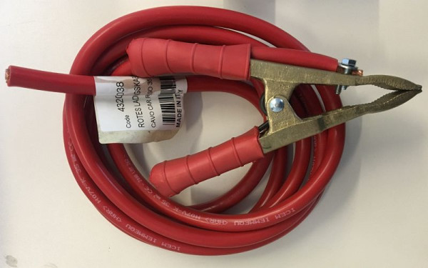Câble de charge ELMAG rouge 35mm²/3m - directement pour EUROSTART 2000, 9505377