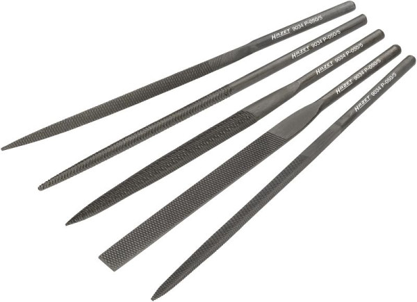 Jeu de limes Hazet, 5 pièces, 9034P-050/5
