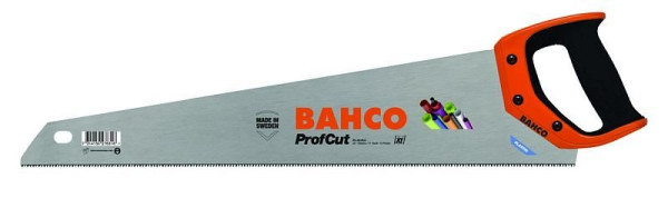 Scie à main Bahco Profcut 550 mm 11/12 dents par pouce pour toutes les matières plastiques PC-22-PLC