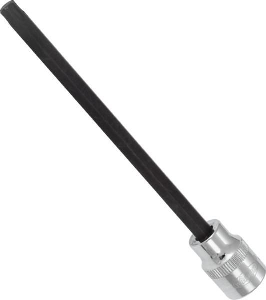Embout de tournevis VIGOR TORX, carré creux 10 mm (3/8"), profil TORX interne, T40, longueur : 133 mm, pour fonctionnement manuel, V6094