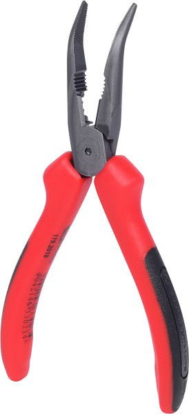 KS Tools ULTIMATEplus pince à bec effilé, courbée, 165 mm, 119.2018